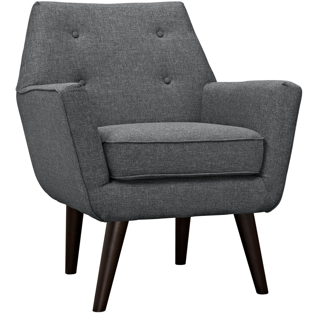 Posit Upholstered Fabric Armchair by Modway