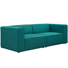 Load image into Gallery viewer, Mingle 2 Piece Upholstered Fabric Sectional Sofa Set by Modway
