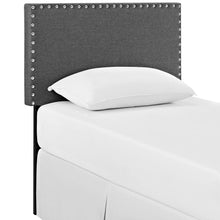 Load image into Gallery viewer, Phoebe Twin Upholstered Fabric Headboard
