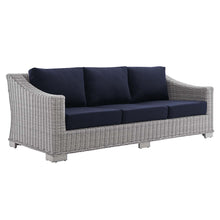 Load image into Gallery viewer, Conway 4-Piece Sunbrella¨ Outdoor Patio Wicker Rattan Furniture Set by Modway
