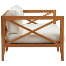 Load image into Gallery viewer, Northlake Outdoor Patio Premium Grade A Teak Wood Sofa by Modway
