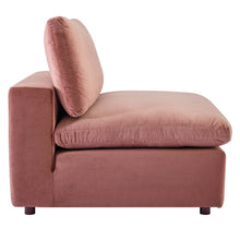 Load image into Gallery viewer, Commix Down Filled Overstuffed Performance Velvet 3-Seater Sofa by Modway
