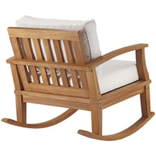 Load image into Gallery viewer, Marina Outdoor Patio Teak Rocking Chair by Modway
