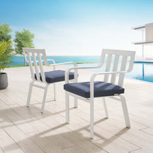 Load image into Gallery viewer, Baxley Outdoor Patio Aluminum Armchair Set of 2 by Modway
