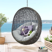 Load image into Gallery viewer, Hide Outdoor Patio Swing Chair With Stand by Modway

