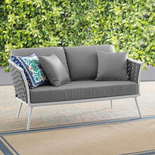 Load image into Gallery viewer, Stance Outdoor Patio Aluminum Loveseat by Modway
