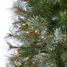 Load image into Gallery viewer, 6.5&#39; Cashmere Slim Artificial Christmas Tree with 350 Warm White Lights
