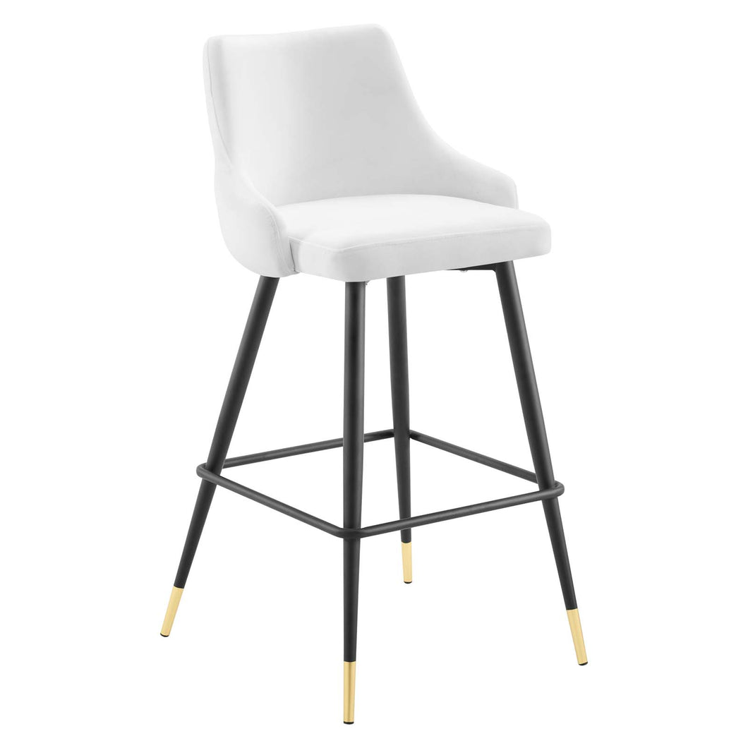 Adorn Performance Velvet Bar Stool by Modway