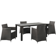 Load image into Gallery viewer, Junction 5 Piece Outdoor Patio Dining Set by Modway
