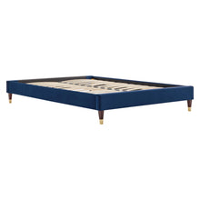 Load image into Gallery viewer, Harlow Performance Velvet Queen Platform Bed Frame by Modway
