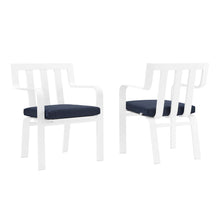Load image into Gallery viewer, Baxley Outdoor Patio Aluminum Armchair Set of 2 by Modway
