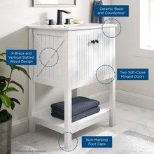 Load image into Gallery viewer, Steam 24&quot; Bathroom Vanity by Modway

