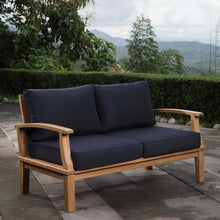 Load image into Gallery viewer, Marina Outdoor Patio Teak Loveseat by Modway

