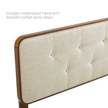 Load image into Gallery viewer, Collins Tufted Fabric and Wood Full Headboard by Modway
