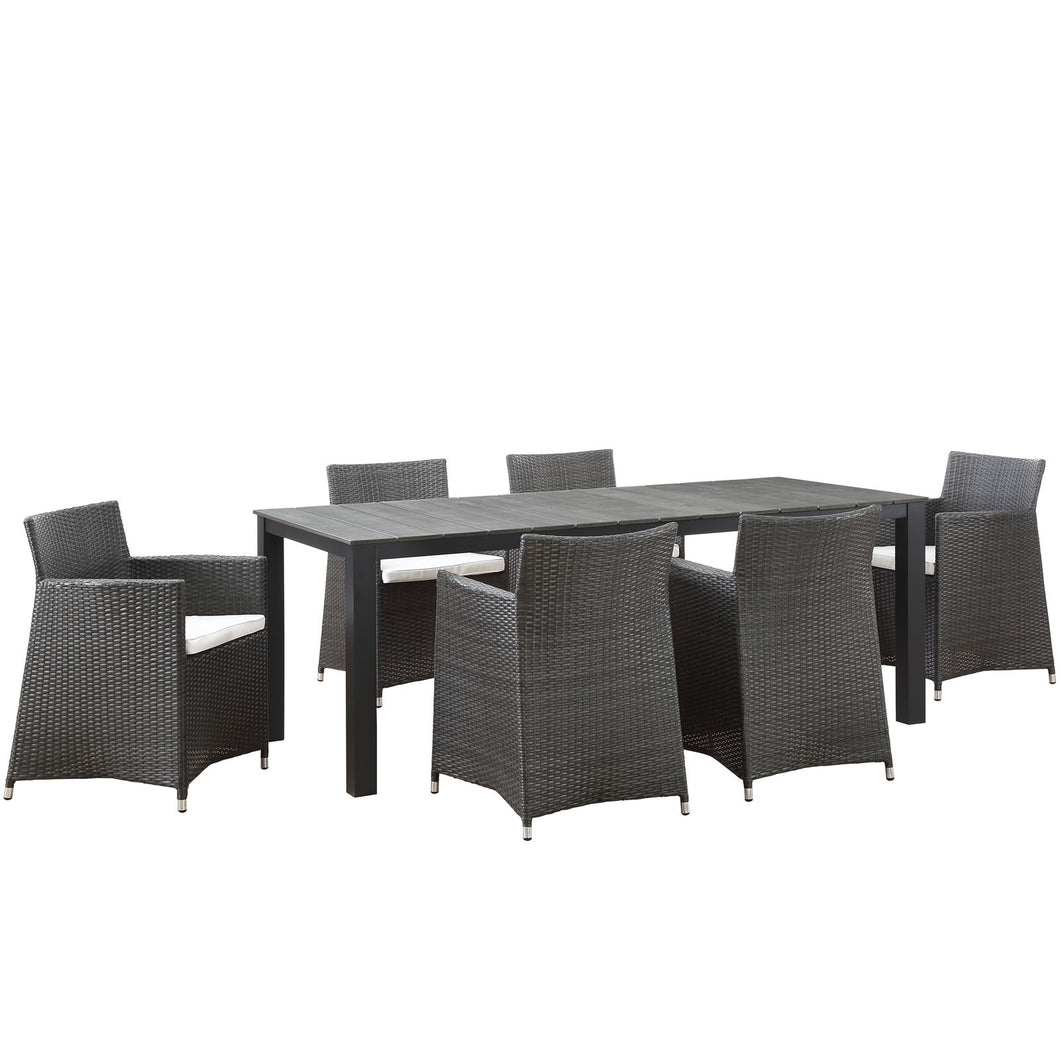 Junction 7 Piece Outdoor Patio Dining Set by Modway