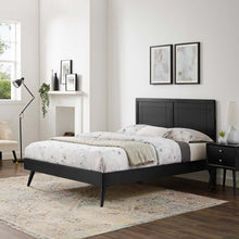 Load image into Gallery viewer, Marlee Wood King Platform Bed With Splayed Legs by Modway
