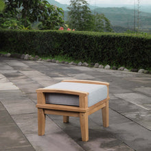 Load image into Gallery viewer, Marina Outdoor Patio Teak Ottoman by Modway
