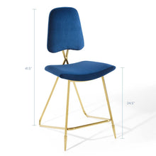 Load image into Gallery viewer, Ponder Performance Velvet Counter Stool by Modway
