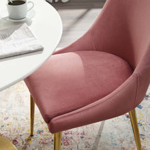 Load image into Gallery viewer, Viscount Modern Accent Performance Velvet Dining Chair by Modway

