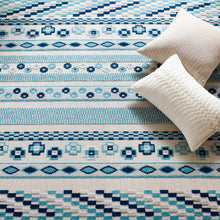 Load image into Gallery viewer, Reflect Cadhla Vintage Abstract Geometric Lattice 8x10 Indoor and Outdoor Area Rug by Modway
