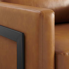 Load image into Gallery viewer, Posse Vegan Leather Accent Chair by Modway
