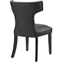 Load image into Gallery viewer, Curve Vegan Leather Dining Chair by Modway
