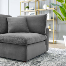 Load image into Gallery viewer, Commix Down Filled Overstuffed Performance Velvet Corner Chair by Modway
