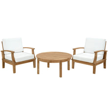 Load image into Gallery viewer, Marina 3 Piece Outdoor Patio Teak Set by Modway
