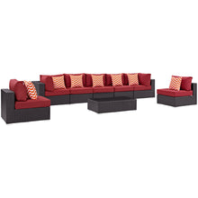 Load image into Gallery viewer, Convene 8 Piece Outdoor Patio Sectional Set by Modway
