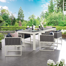 Load image into Gallery viewer, Stance 7 Piece Outdoor Patio Aluminum Dining Set by Modway
