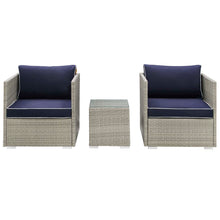 Load image into Gallery viewer, Repose 3 Piece Outdoor Patio Sectional Set by Modway
