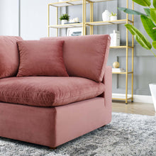 Load image into Gallery viewer, Commix Down Filled Overstuffed Performance Velvet Corner Chair by Modway
