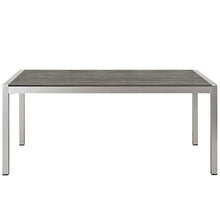 Load image into Gallery viewer, Shore 3 Piece Outdoor Patio Aluminum Dining Set by Modway
