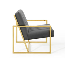 Load image into Gallery viewer, Inspire Channel Tufted Performance Velvet Armchair by Modway
