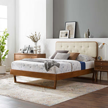 Load image into Gallery viewer, Bridgette Wood King Platform Bed With Angular Frame by Modway
