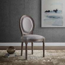 Load image into Gallery viewer, Emanate Vintage French Upholstered Fabric Dining Side Chair
