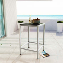 Load image into Gallery viewer, Shore Outdoor Patio Aluminum Bar Table by Modway

