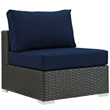 Load image into Gallery viewer, Sojourn 10 Piece Outdoor Patio Sunbrella¨ Sectional Set by Modway
