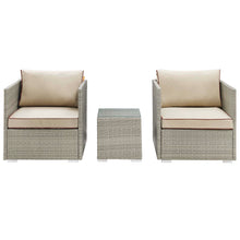 Load image into Gallery viewer, Repose 3 Piece Outdoor Patio Sectional Set by Modway
