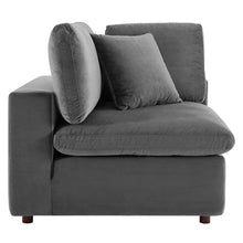 Load image into Gallery viewer, Commix Down Filled Overstuffed Performance Velvet Corner Chair by Modway
