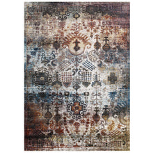 Load image into Gallery viewer, Success Tahira Transitional Distressed Vintage Floral Moroccan Trellis 4x6 Area Rug by Modway
