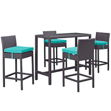Load image into Gallery viewer, Convene 5 Piece Outdoor Patio Pub Set
