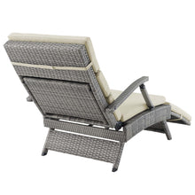 Load image into Gallery viewer, Envisage Chaise Outdoor Patio Wicker Rattan Lounge Chair by Modway
