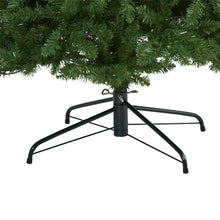 Load image into Gallery viewer, 9&#39; Slim Green Mountain Pine Artificial Christmas Tree with 600 Clear LED Lights
