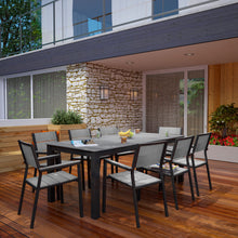 Load image into Gallery viewer, Maine 9 Piece Outdoor Patio Dining Set by Modway
