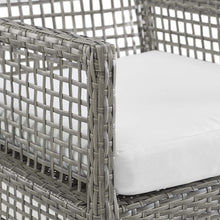 Load image into Gallery viewer, Aura Outdoor Patio Wicker Rattan Dining Armchair Set of 2 by Modway
