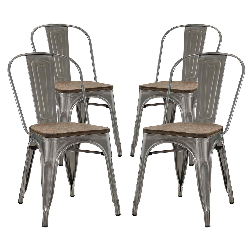 Promenade Dining Side Chair Set of 4 by Modway