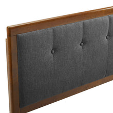 Load image into Gallery viewer, Draper Tufted Fabric and Wood Full Headboard by Modway
