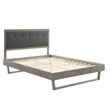 Load image into Gallery viewer, Willow Wood Queen Platform Bed With Angular Frame by Modway
