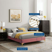 Load image into Gallery viewer, Sutton Performance Velvet Twin Bed Frame by Modway
